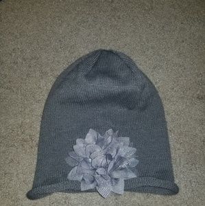 Flower beanie